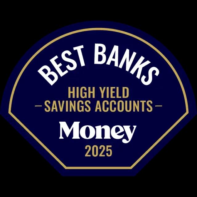 Best Banks 2025 Money badge